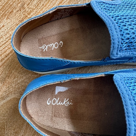 Olukai Pehuea Slip-On Sneaker Blue Women's 7 - Picture 4 of 6
